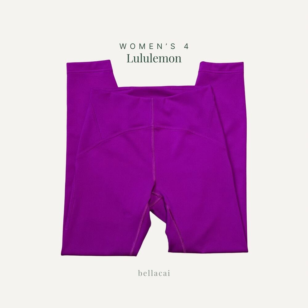 Lululemon | InStill High-Rise Tight 25" Magenta Purple Size 4